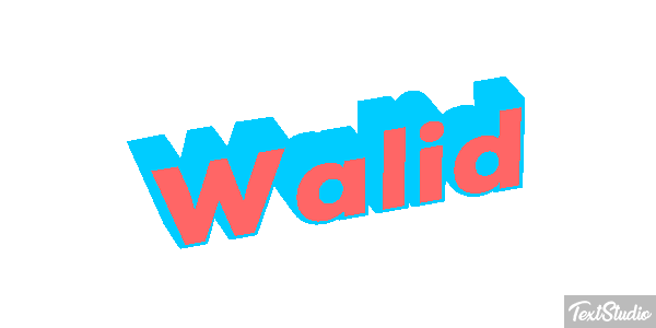 Walid Efekt tekstowy