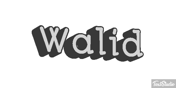 Walid Efekt tekstowy