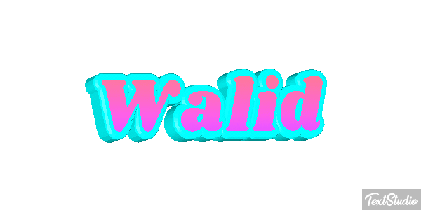 Walid Efekt tekstowy