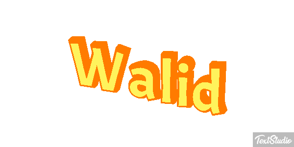 Walid Efekt tekstowy