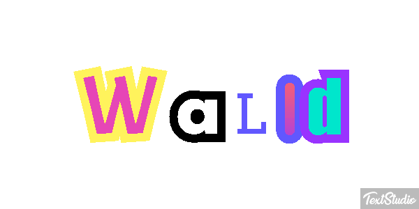 Walid Efekt tekstowy