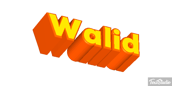 Walid Efekt tekstowy