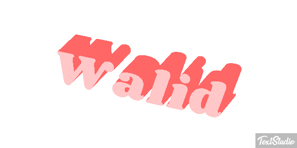 Walid Efekt tekstowy