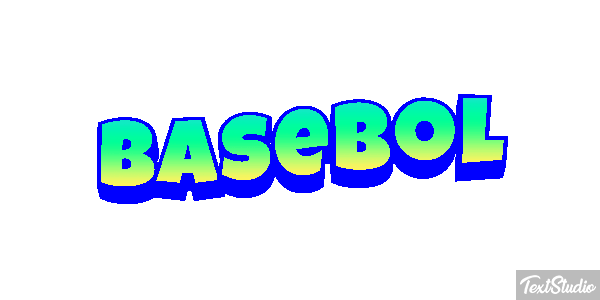 Basebol Text effect