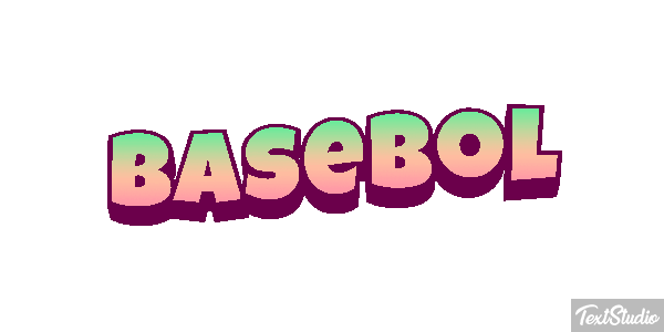 Basebol Text effect