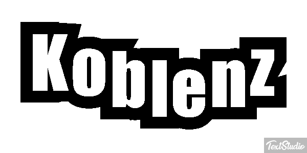 Koblenz Efekt tekstowy