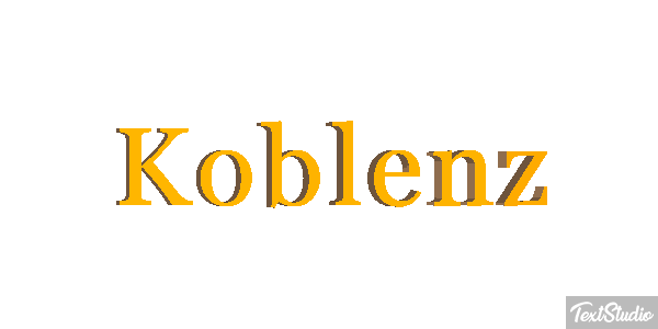 Koblenz Efekt tekstowy