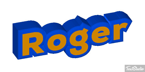 Roger Effet de texte