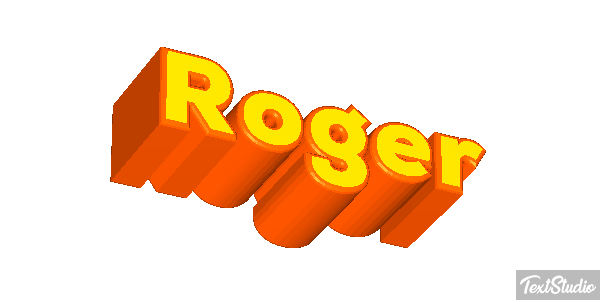 Roger Effet de texte