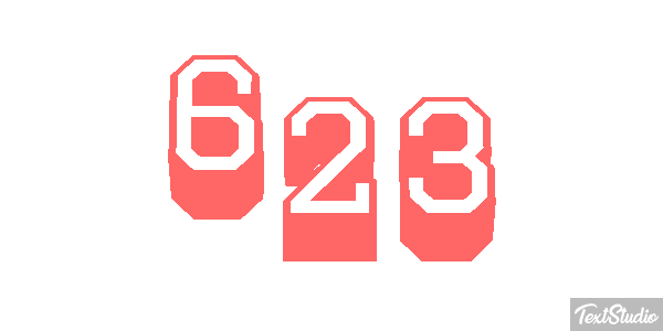 623 Efekt tekstowy
