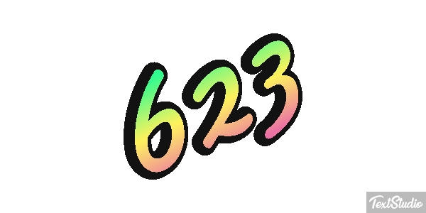 623 Efekt tekstowy
