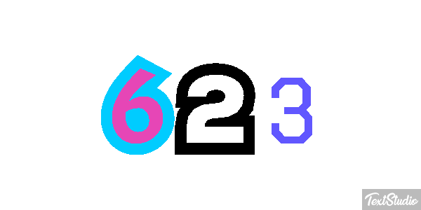 623 Efekt tekstowy