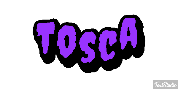 Tosca Efecto de texto