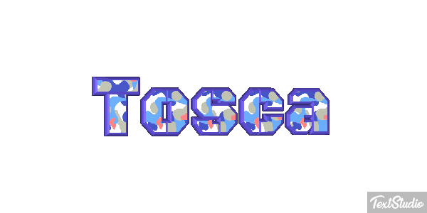 Tosca Efecto de texto