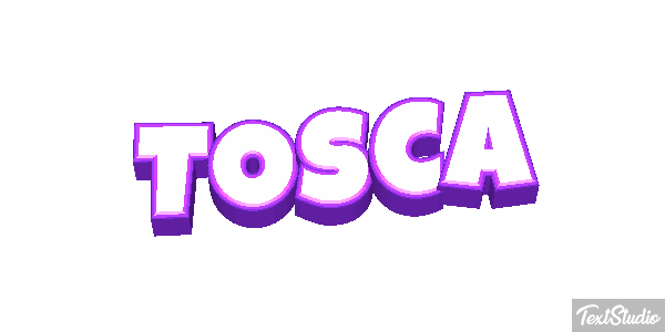 Tosca Efecto de texto