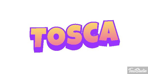 Tosca Efecto de texto