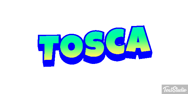 Tosca Efecto de texto