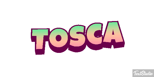 Tosca Efecto de texto