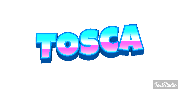 Tosca Efecto de texto