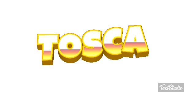 Tosca Efecto de texto