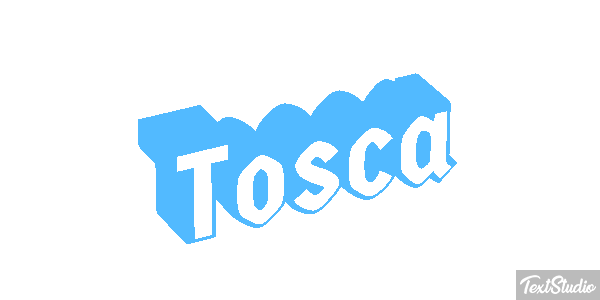 Tosca Efecto de texto