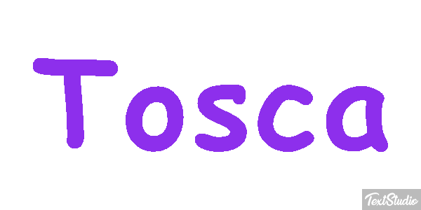 Tosca Efecto de texto