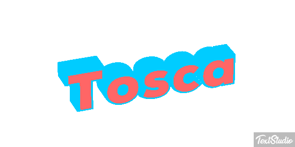 Tosca Efecto de texto