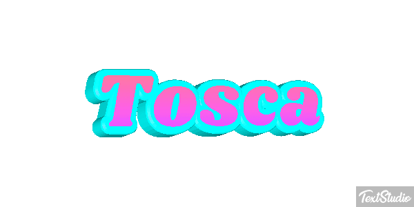 Tosca Efecto de texto