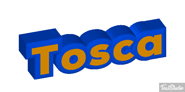 Tosca Efecto de texto