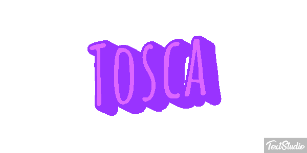 Tosca Efecto de texto