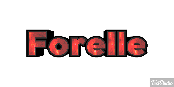 Forelle Texteffekt