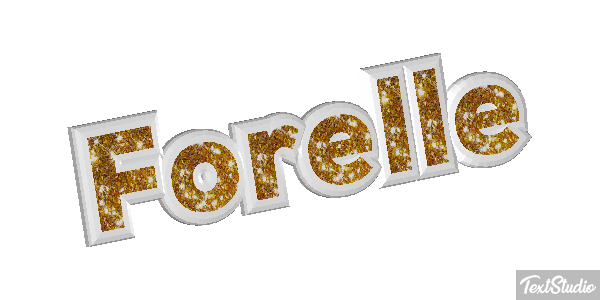 Forelle Texteffekt