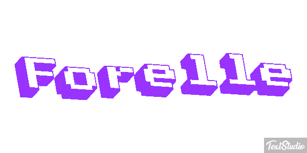 Forelle Texteffekt