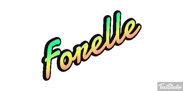 Forelle Texteffekt