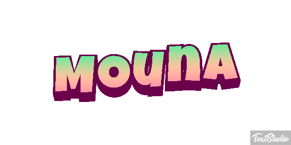 Mouna Efeito do texto