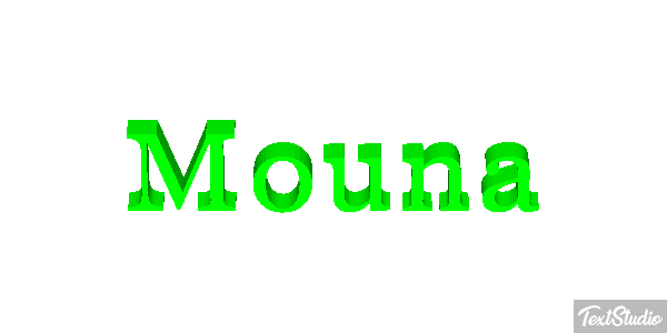 Mouna Efeito do texto