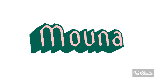 Mouna Efeito do texto