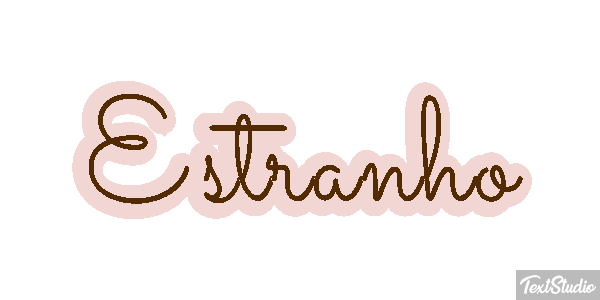 Estranho Text effect