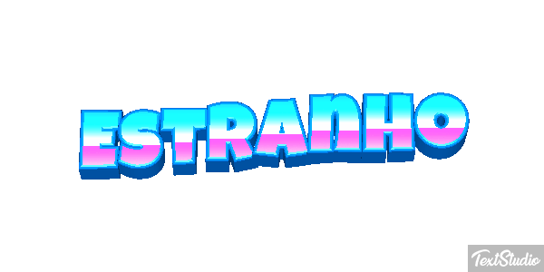 Estranho Text effect