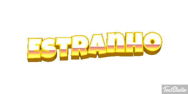 Estranho Text effect
