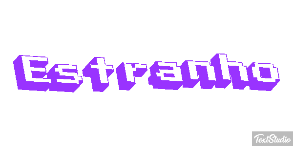 Estranho Text effect