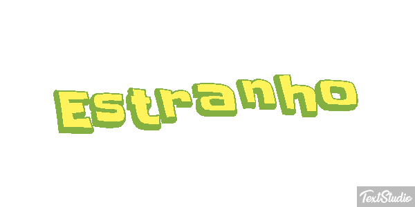 Estranho Text effect