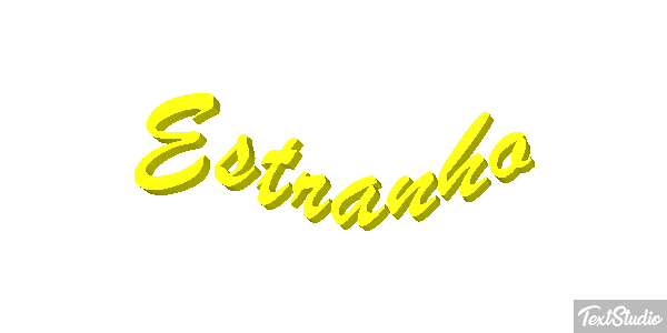 Estranho Text effect