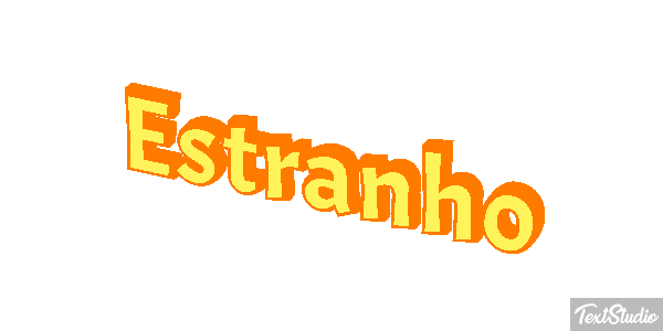 Estranho Text effect