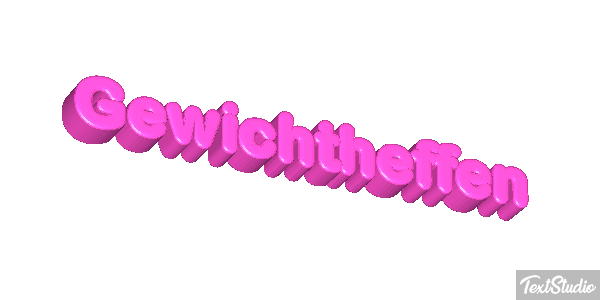 Gewichtheffen Tekst effect