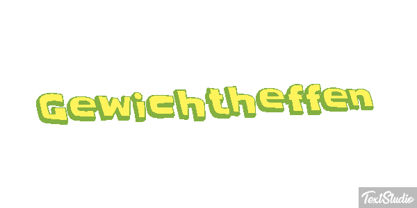 Gewichtheffen Tekst effect
