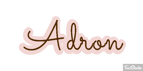 Adron Efecto de texto