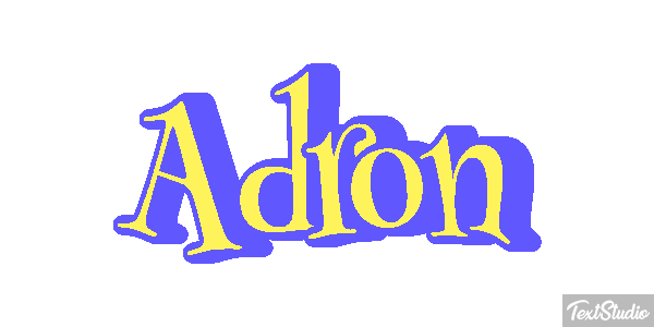 Adron Efecto de texto