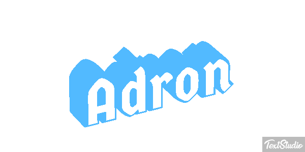 Adron Efecto de texto