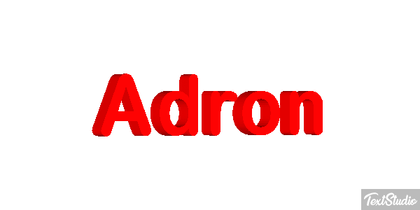 Adron Efecto de texto
